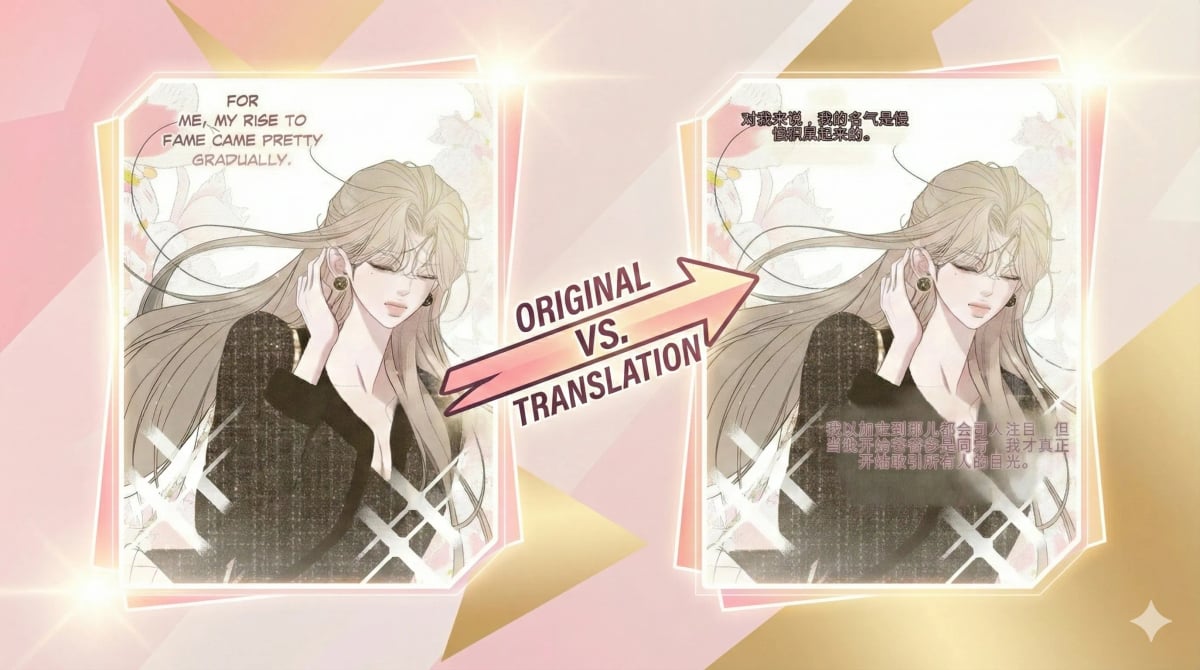 最佳韩漫翻译工具（AI驱动）